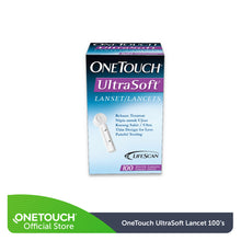 Load image into Gallery viewer, ONETOUCH UltraSoft Lancet (100's)