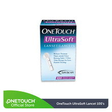 Load image into Gallery viewer, ONETOUCH UltraSoft Lancet (100&#39;s)
